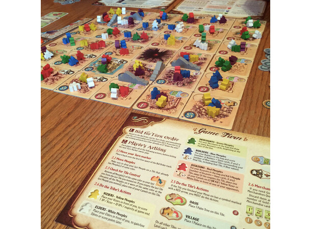 Five Tribes Artisans of Naqal Expansion Utvidelse til Five Tribes Brettspill 